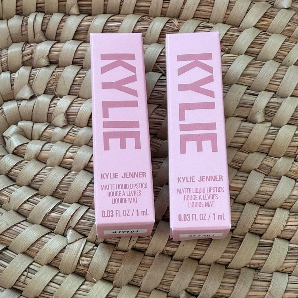 Kylie matte liquid lipsticks